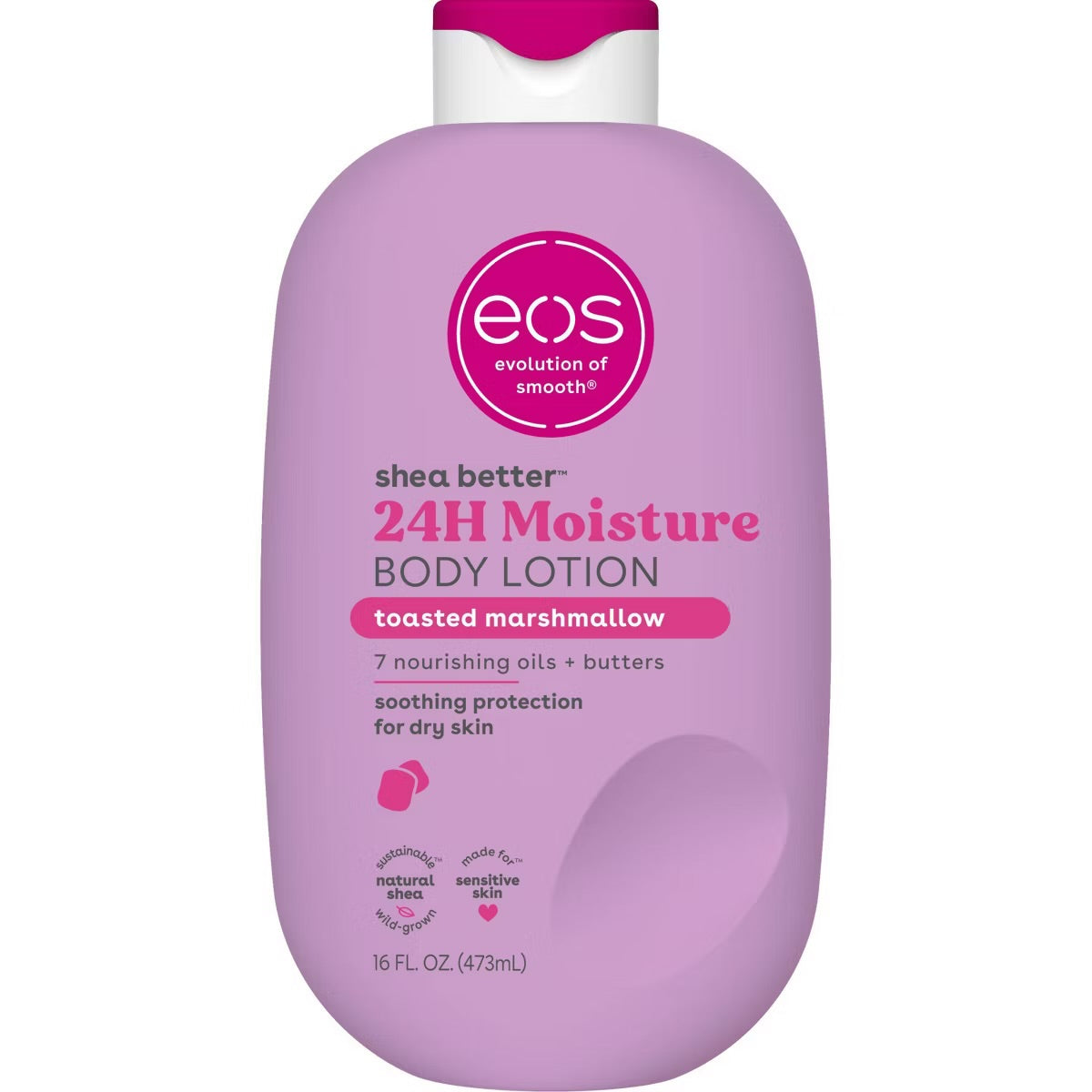 NEW! eos Toasted Marshmallow Body Lotion - 16 fl oz