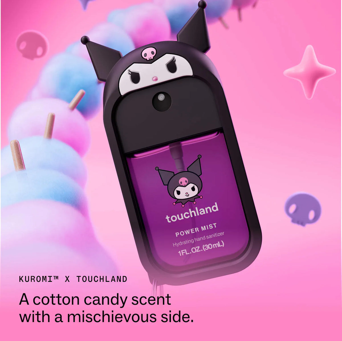 NEW! Kuromi™ x Touchland Set - Cotton Candy (Limited Edition)