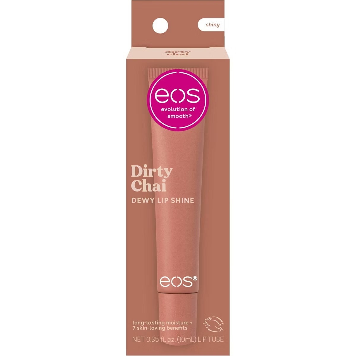NEW! eos Dewy Lip Shine – Dirty Chai – 0.35 fl oz