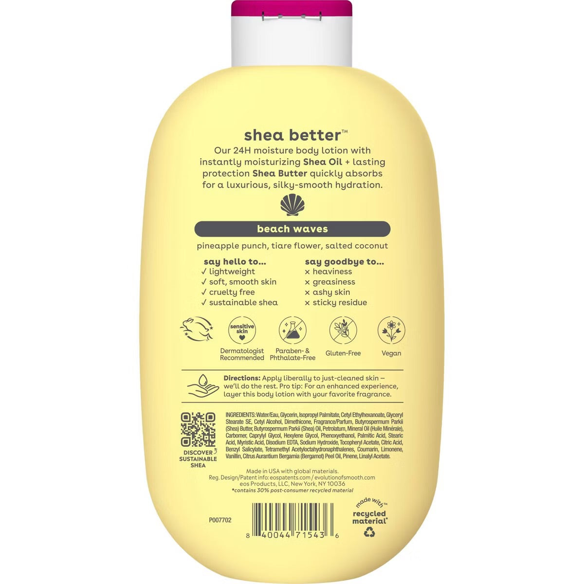eos Beach Waves Body Lotion