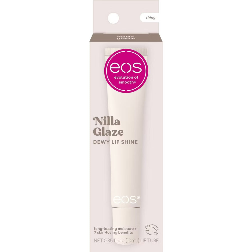 NEW! eos Dewy Lip Shine – ’Nilla Glaze – 0.35 fl oz