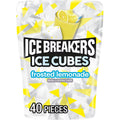 ICE BREAKERS ICE CUBES Frosted Lemonade Chewing Gum – 40pcs