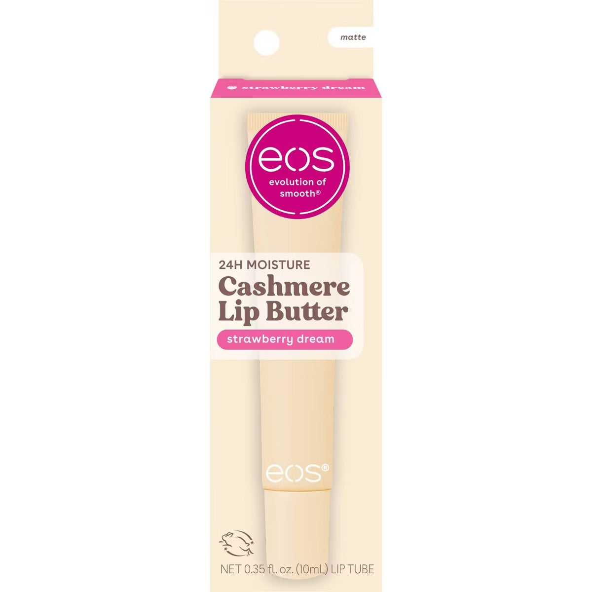 NEW! eos Cashmere Lip Butter – Strawberry Dream – 0.35 fl oz