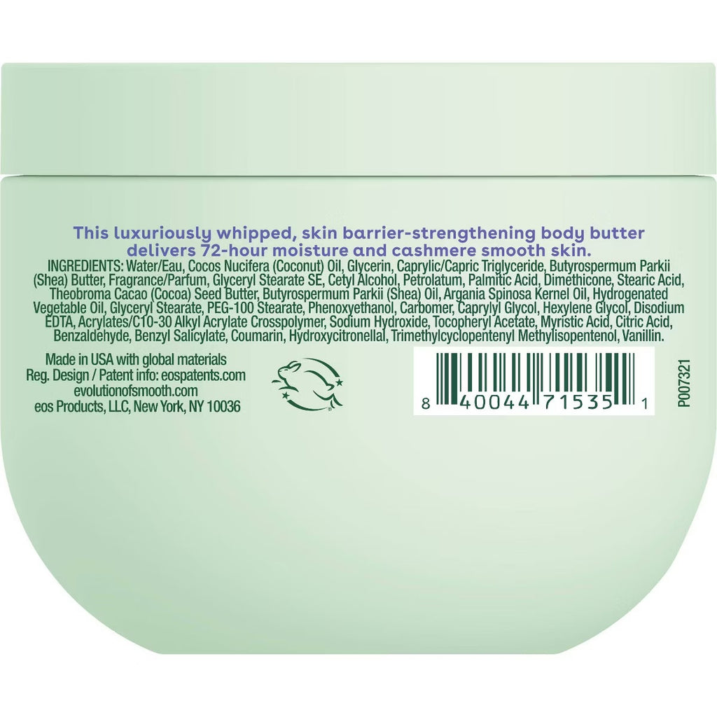 eos Cashmere Whipped Oil Body Butter – Crème de Pistachio – 12 oz