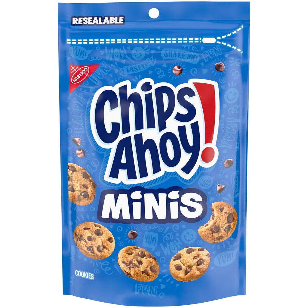 🍪 Chips Ahoy! Mini Original Fudgy Chocolate Chip Cookies – 8 oz