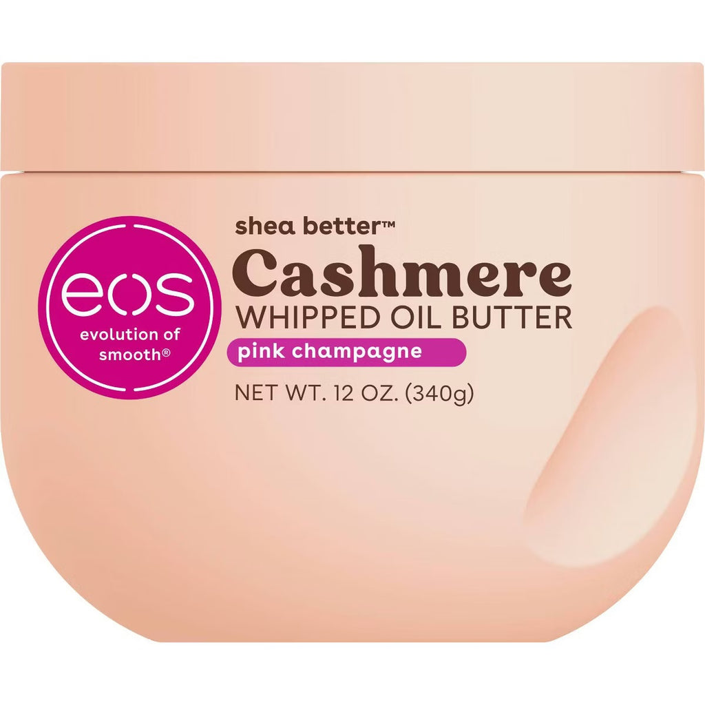 eos Cashmere Whipped Oil Body Butter – Pink Champagne – 12 oz