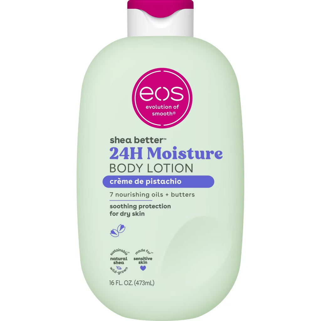 eos Shea Better 24H Moisture Body Lotion – Crème de Pistachio - 16 fl oz