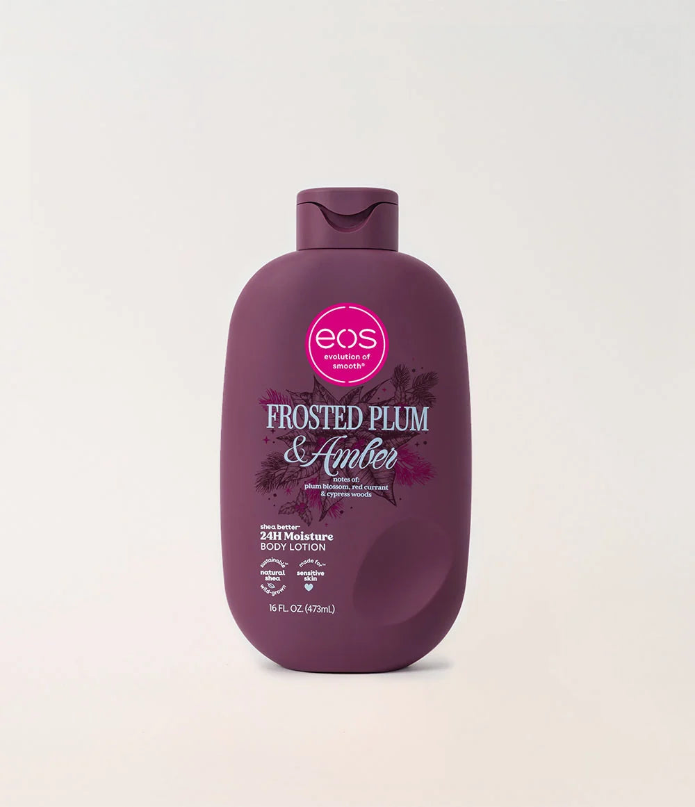 eos Body Lotion – Frosted Plum & Amber (Limited Edition) 473ml