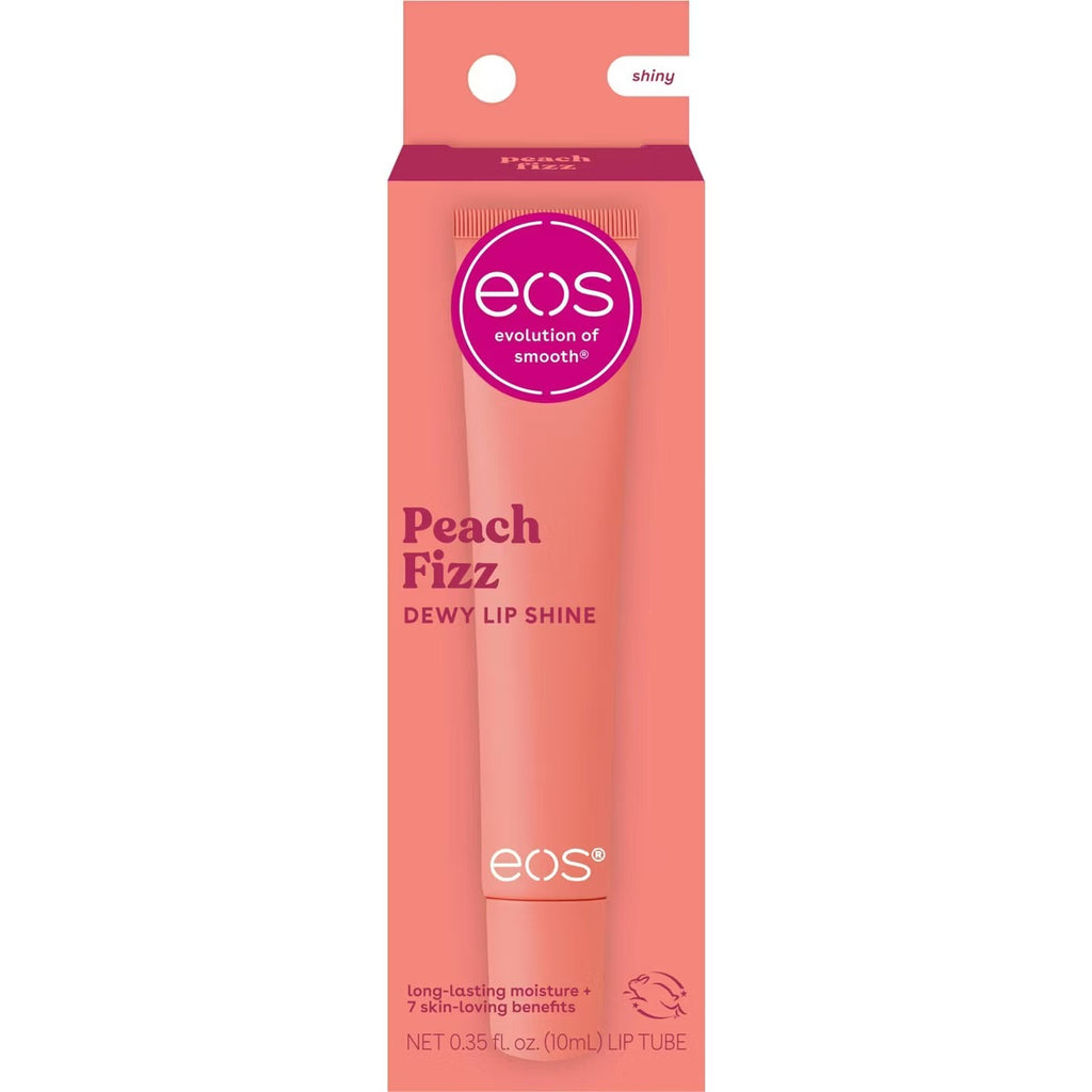 NEW! eos Dewy Lip Shine – Peach Fizz – 0.35 fl oz