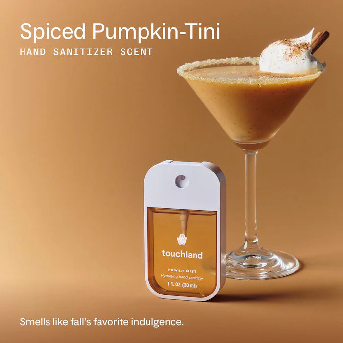 Touchland Spiced Pumpkin-Tini (Hand Sanitiser) Limited Edition