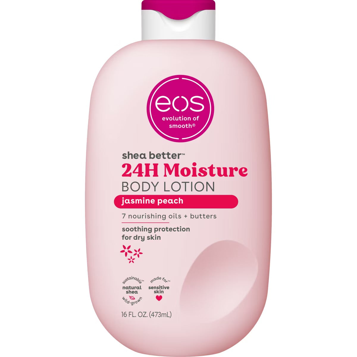 eos Jasmine Peach Body Lotion