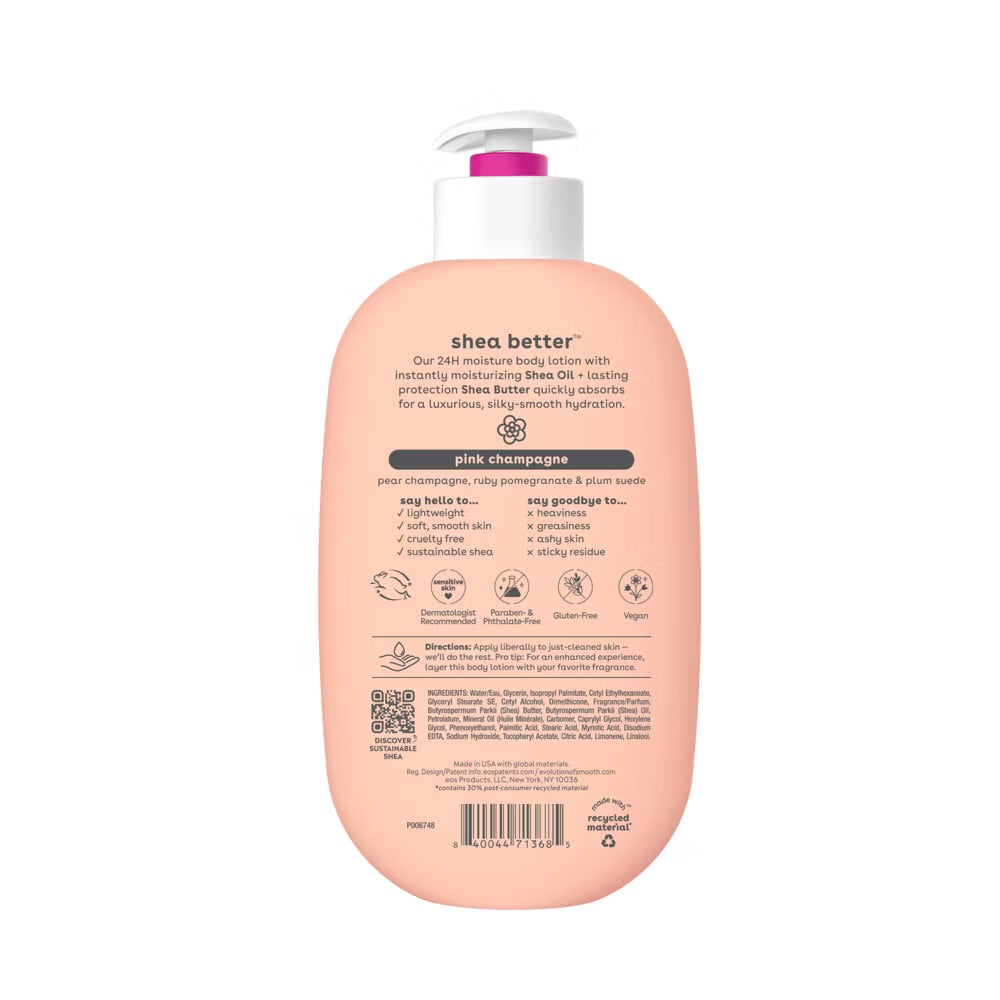 eos Pink Champagne Body Lotion