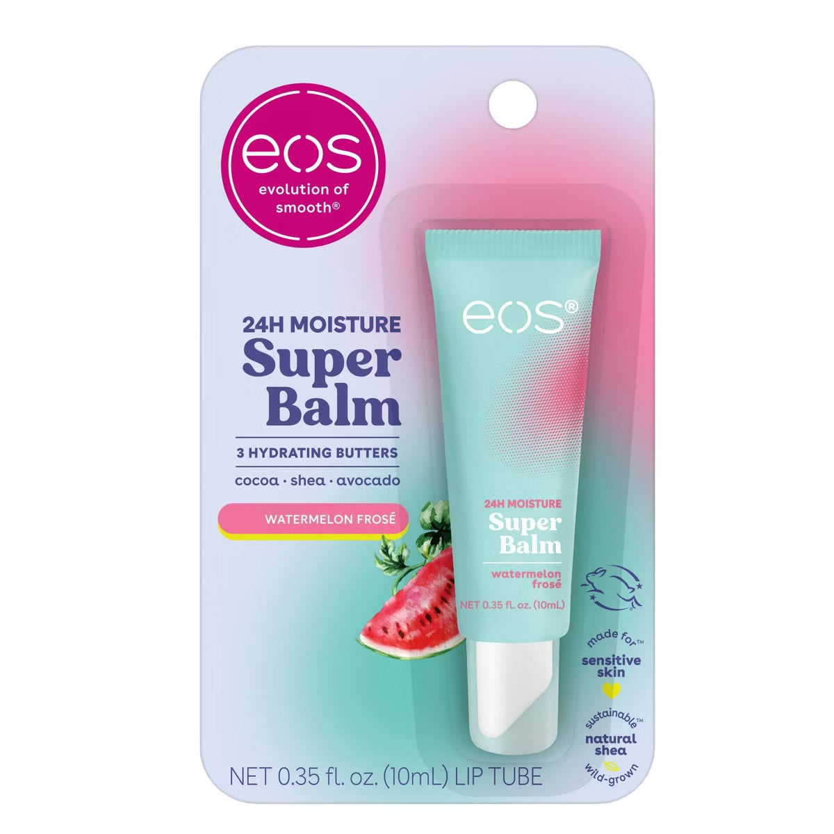 eos 24H Moisture Super Balm - Watermelon Frosé