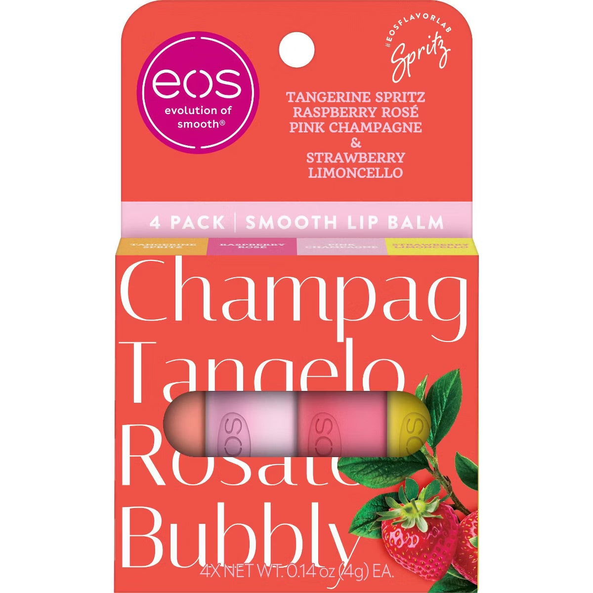 eos Limited Edition Lip Balm Variety Pack - Seaside Spritz