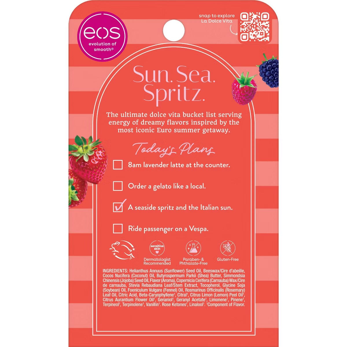eos Limited Edition Lip Balm Variety Pack - Seaside Spritz