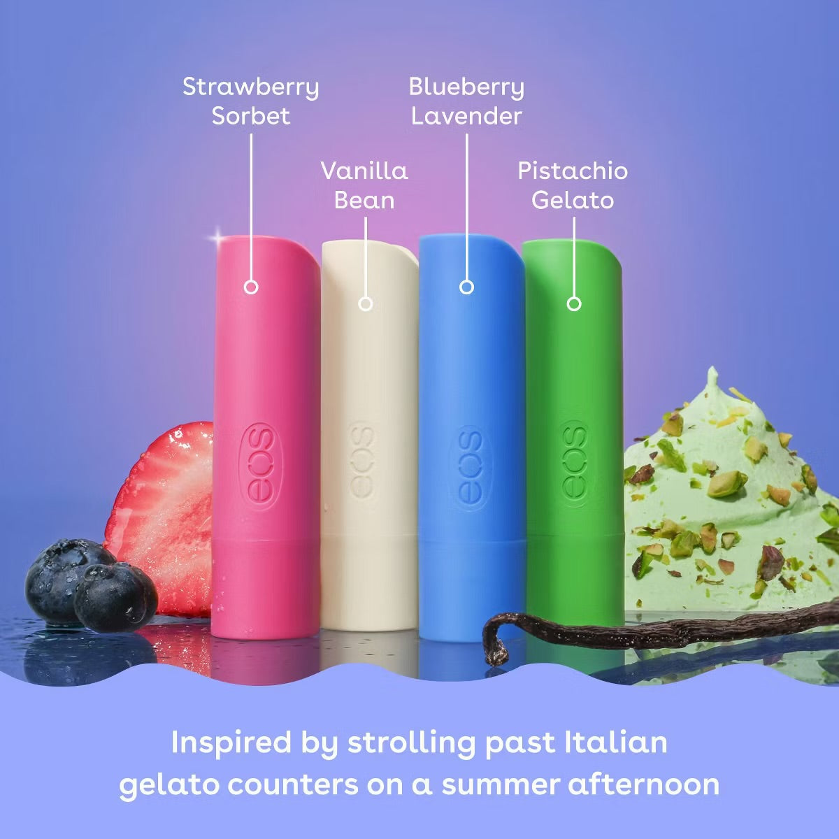 eos Limited Edition Lip Balm Variety Pack - Gelato Shop