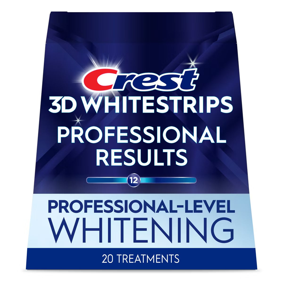 Crest 3D Whitestrips Professional White Teeth Whitening Kit - 20 Strips