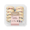 White Frosted Sprinkles Sugar Cookies - 13.5oz/10ct