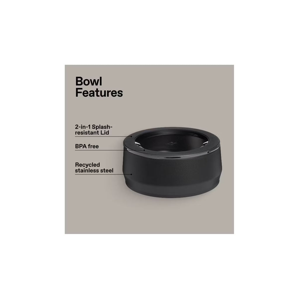 Stanley Stainless Steel All Day 6 Cup Pet Bowl - Black 2.0