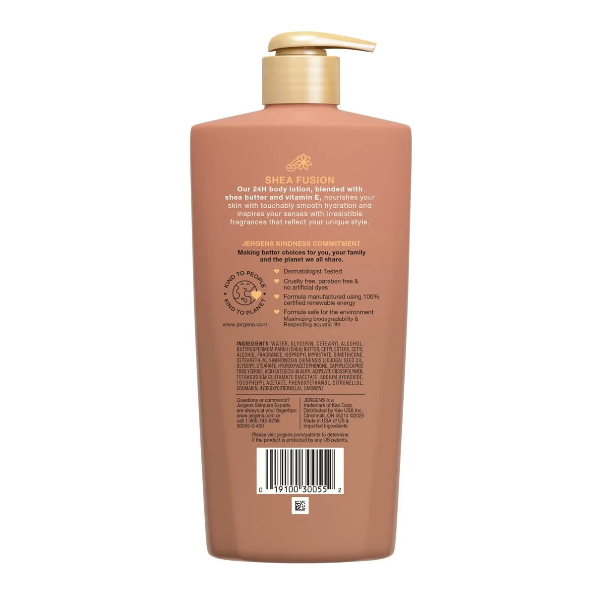 Jergens Body Lotion - Warm Amber (414ml)