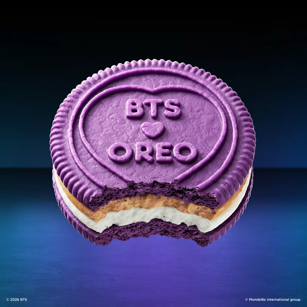 OREO BTS Brown Sugar Pancake Flavour Creme Sandwich Cookies (Limited Edition)