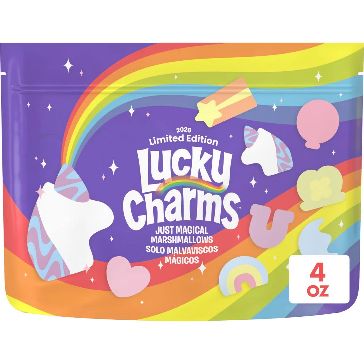 Lucky Charms Just Magical Marshmallows 4oz (Limited Edition)